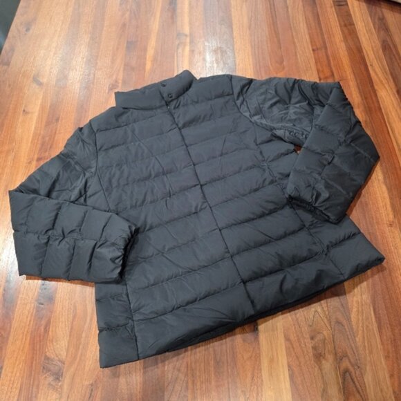 Uniqlo Ultra Light Womans Packable Down Jacket Black Size Large - Picture 1 of 11
